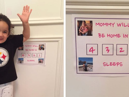 10 Touching Ways Moms Make Being Away Easier on Their Kids