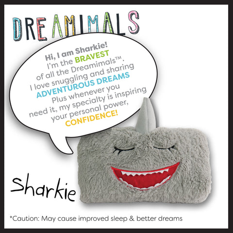 Sharkie the Dream Pillow- I love ADVENTURE Dreams!🦈💙
